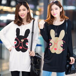 2018春秋季新款女裝長袖T恤 圓領(lǐng)百搭設(shè)計，廠家批發(fā)首選